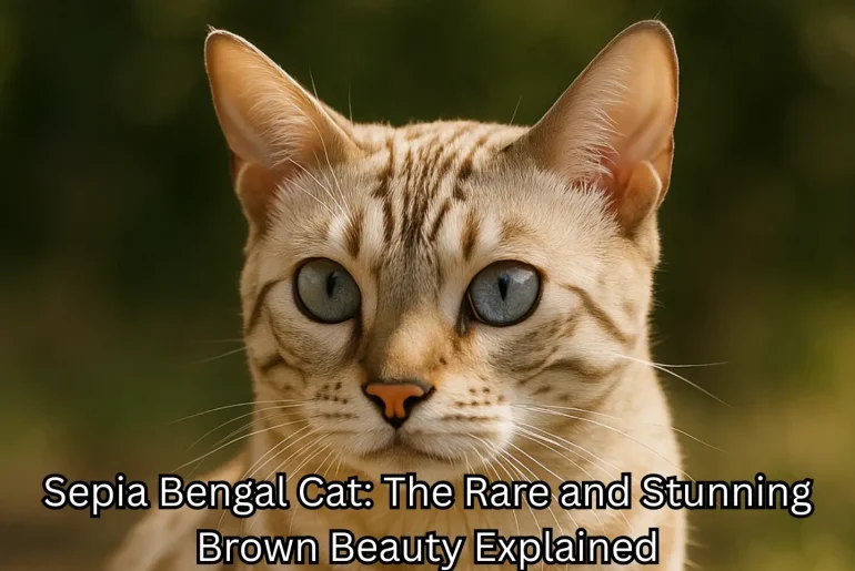 Sepia-Bengal-Cat-The-Rare-and-Stunning-Brown-Beauty featured image